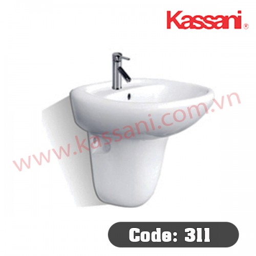 CHẬU LAVABO CHÂN TREO KASSANI 311